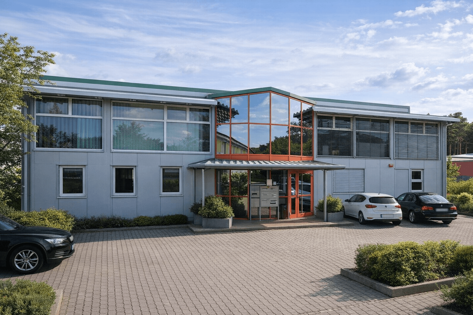 Klarwerk IT Gebäude mit Büroservice-Standort in Roth