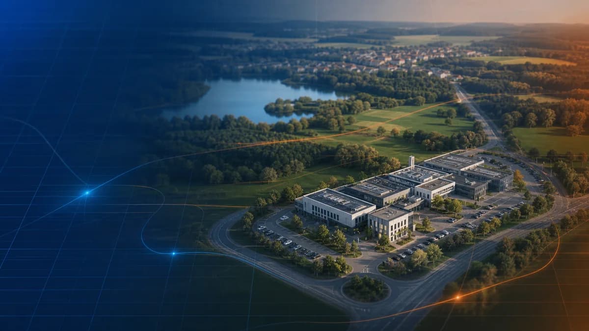 Klarwerk IT Standort in Roth bei Nürnberg als dezente Business-Karte